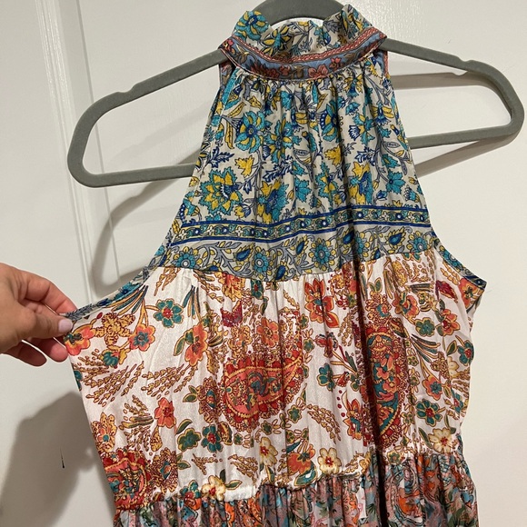 Gold & Silver bohemian dress from boutique in Provence France - Picture 8 of 9